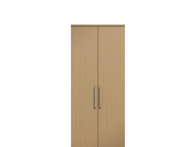 KT Deco Oak 2 Door Wardrobe
