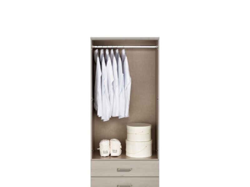 KT Deco Elm 2 Door Gents Wardrobe