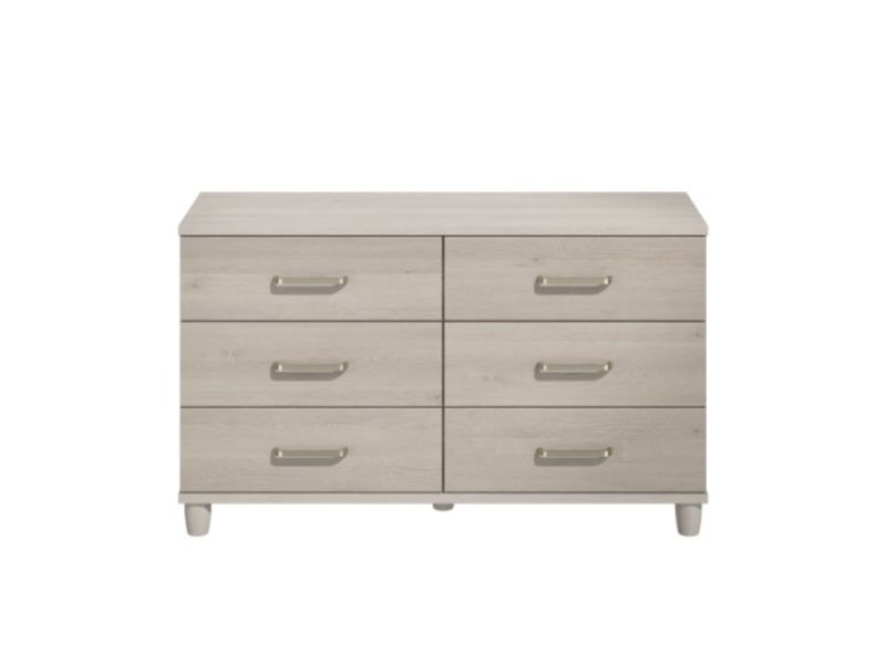 KT Deco Elm 6 Drawer Chest