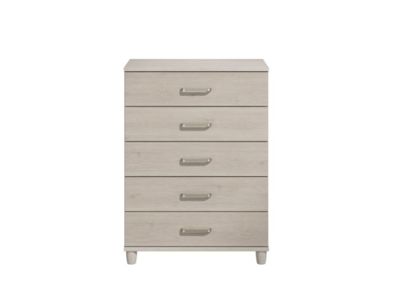 KT Deco Elm 5 Drawer Large Chest
