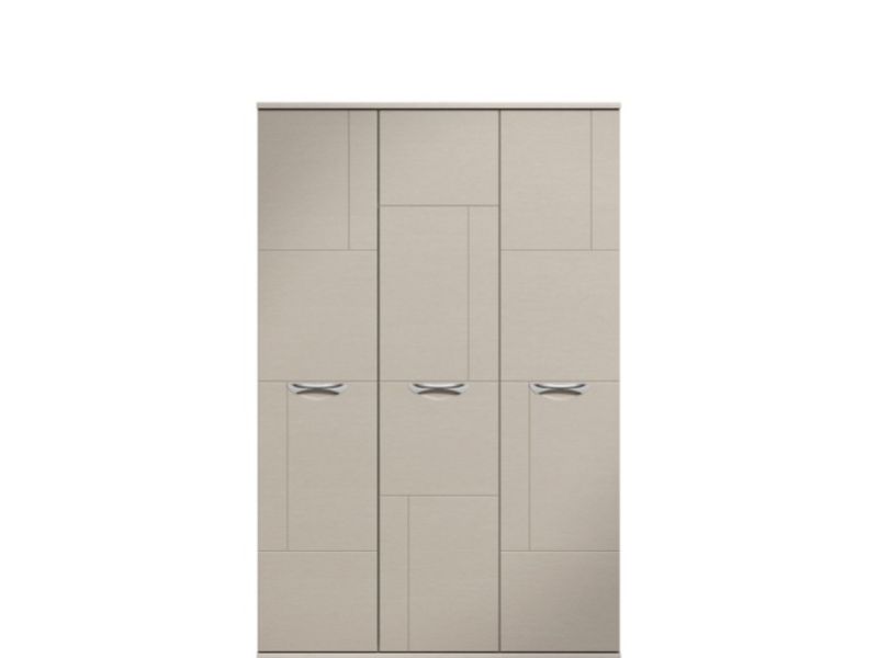 KT Moda Cashmere And Elm 3 Door Wardrobe
