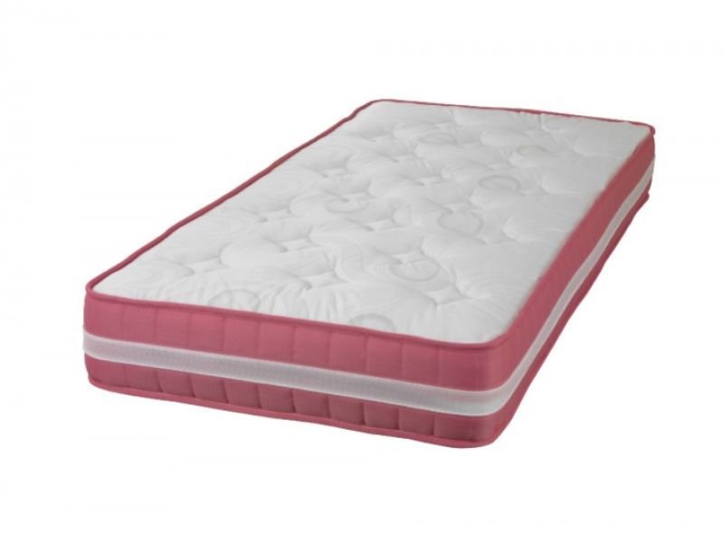 Sweet Dreams Pink Fun 3ft Single Mattress