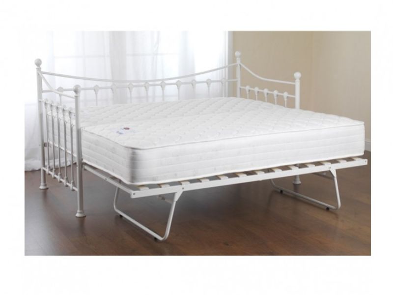 Sweet Dreams Scarlet 3ft Single White Metal Day Bed