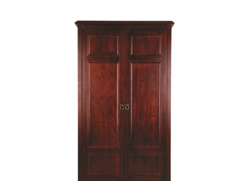 Sweet Dreams Wagner 2 Door Wooden Wardrobe in Mahogany