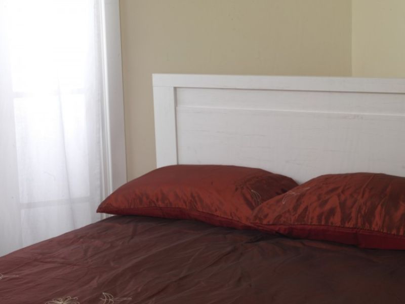 Sweet Dreams Asia 5ft Kingsize White Wooden Bed Frame