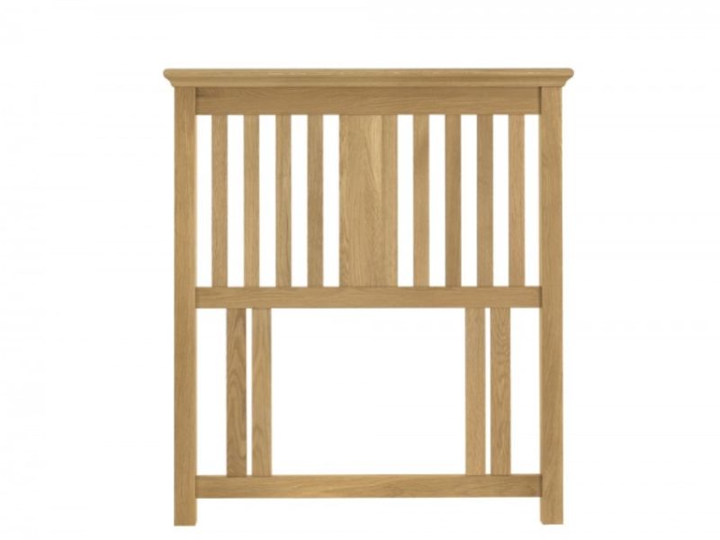 Bentley Designs Hampstead Oak 3ft Single Headboard