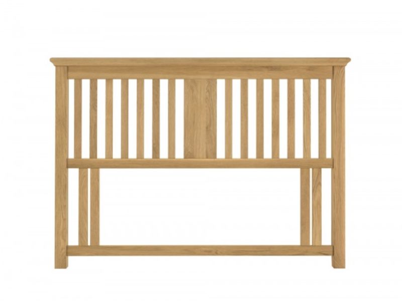 Bentley Designs Hampstead Oak 4ft6 Double Headboard