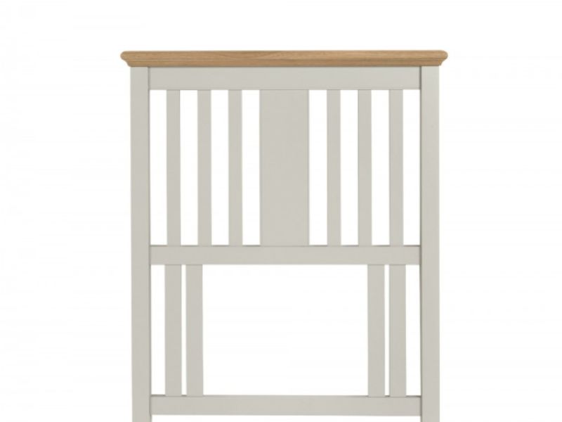 Bentley Designs Hampstead Soft Grey And Oak 3ft Single Headboard