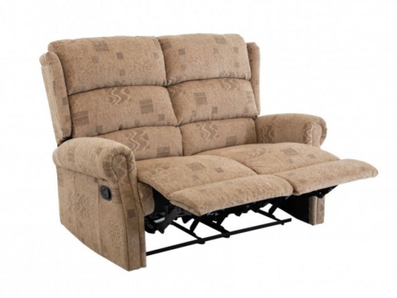 Birlea Manhattan Fabric Recliner 2 Seater Sofa