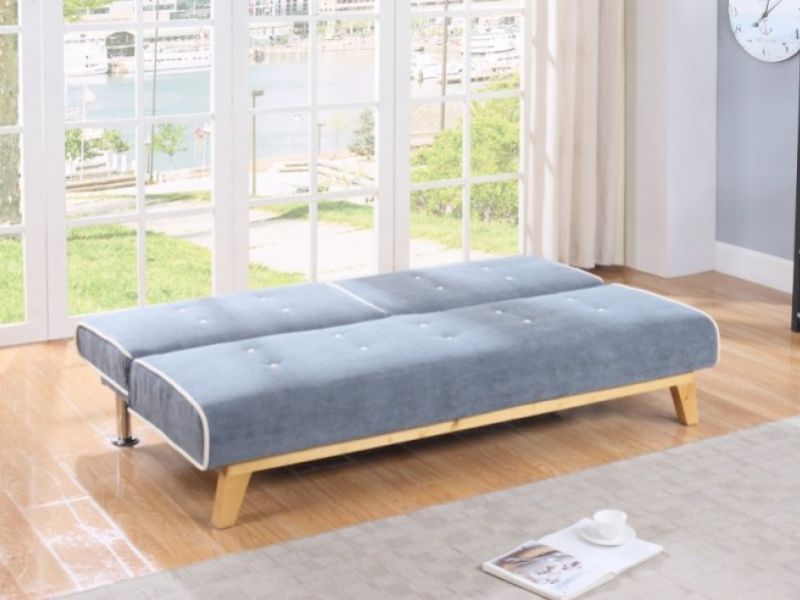 Birlea Jackson Grey Fabric Sofa Bed