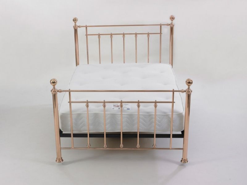 Limelight Libra 4ft6 Double Rose Gold Metal Bed Frame