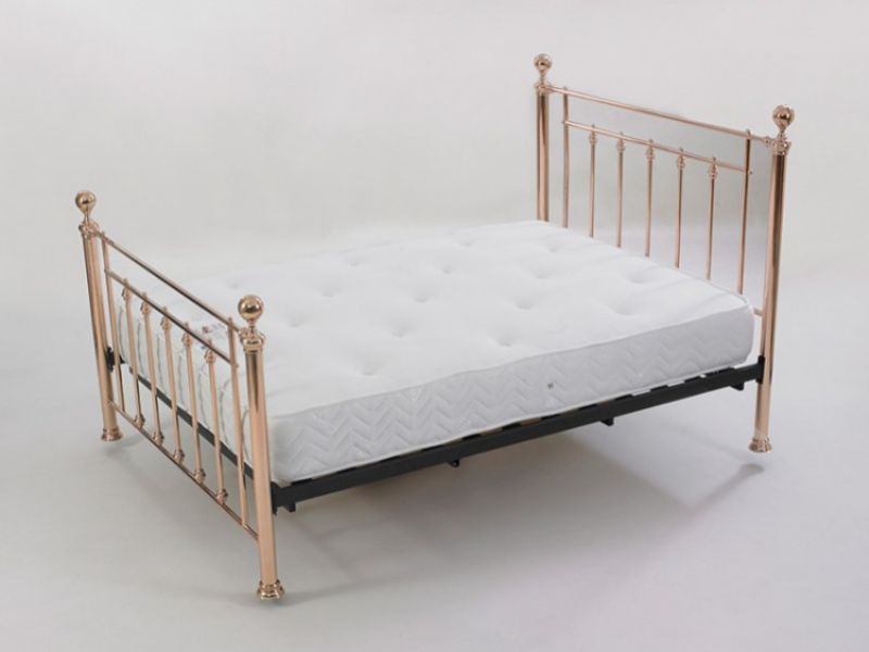 Limelight Libra 4ft6 Double Rose Gold Metal Bed Frame