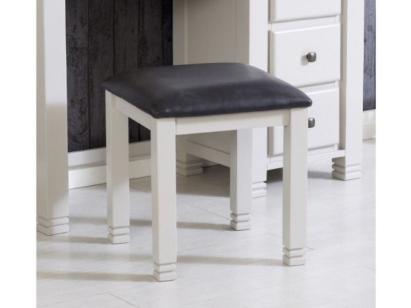 Birlea Woodstock Grey Dressing Table Stool