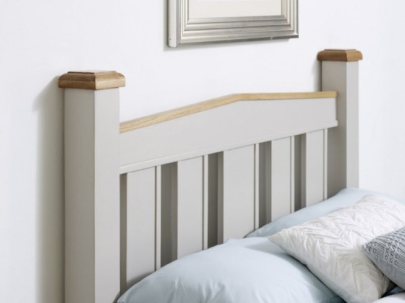 Birlea Woodstock 4ft6 Double Grey Wooden Bed Frame