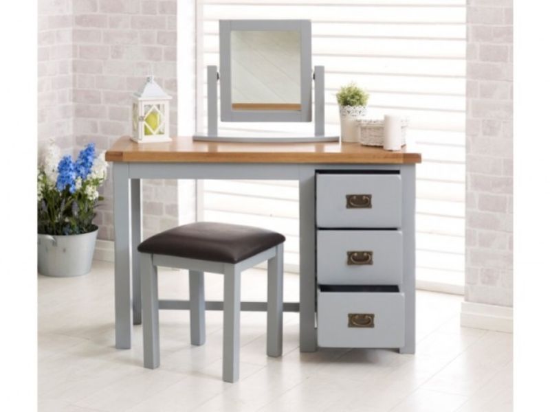 Birlea New Hampshire Grey Dressing Table