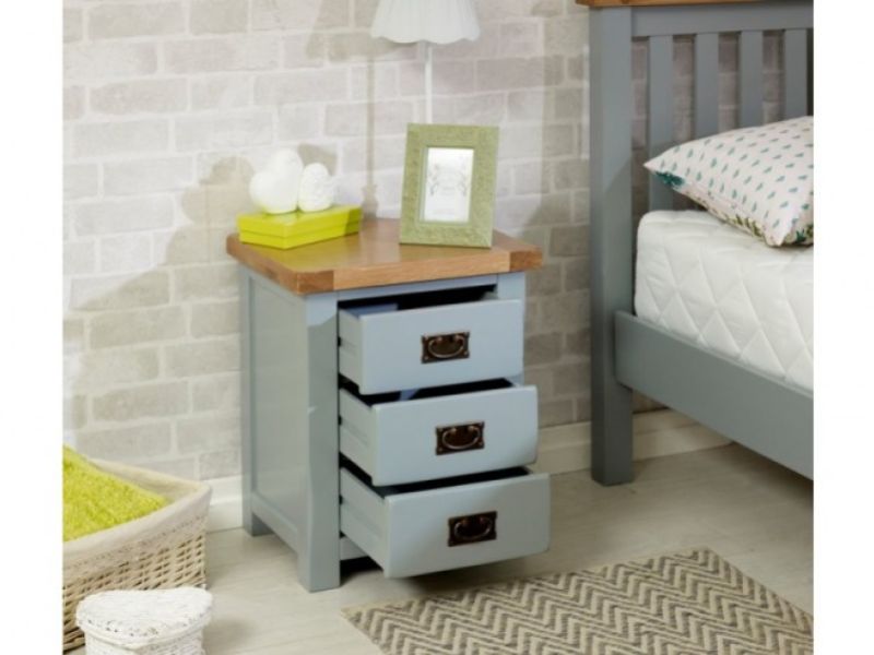 Birlea New Hampshire Grey Bedside