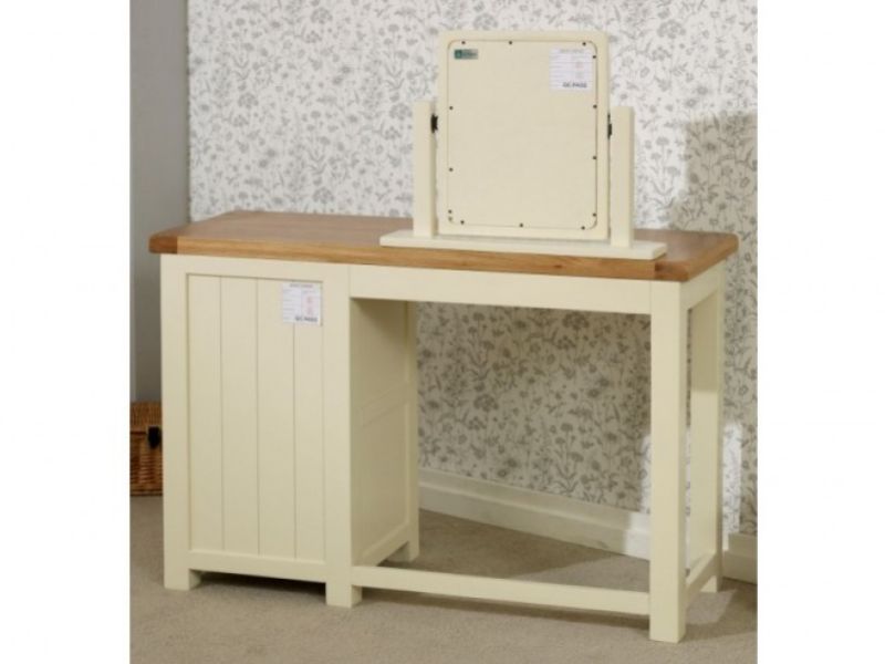 Birlea New Hampshire Cream And Oak Dressing Table