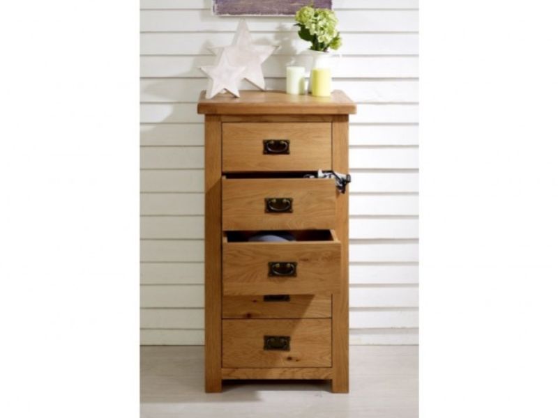 Birlea Malvern Oak 5 Drawer Chest