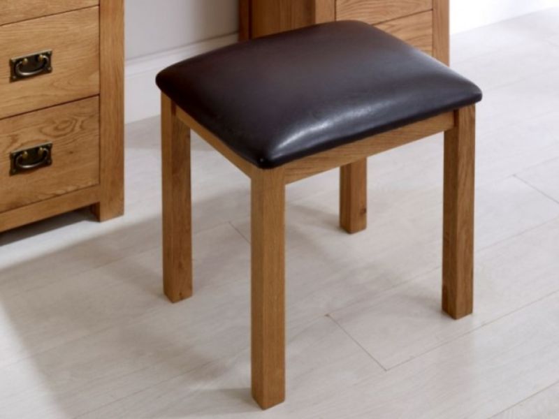 Birlea Malvern Oak Dressing Table Stool