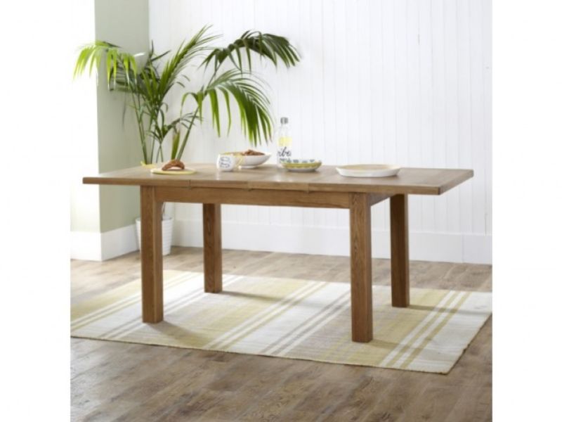 Birlea Malvern Oak Large Extending Dining Table