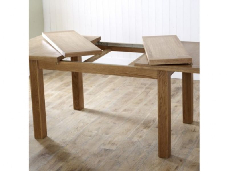 Birlea Malvern Oak Large Extending Dining Table