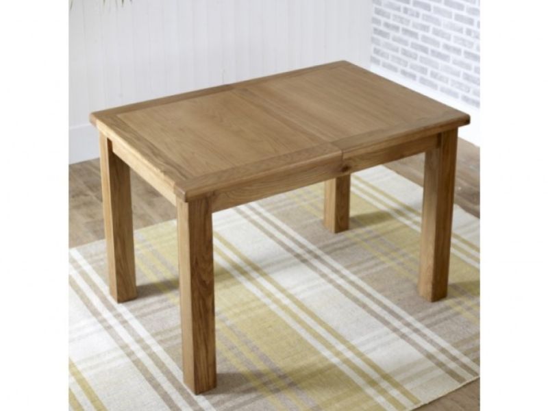 Birlea Malvern Oak Small Extending Dining Table