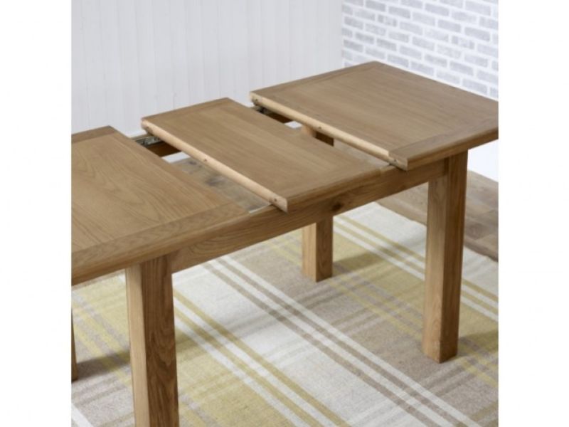 Birlea Malvern Oak Small Extending Dining Table