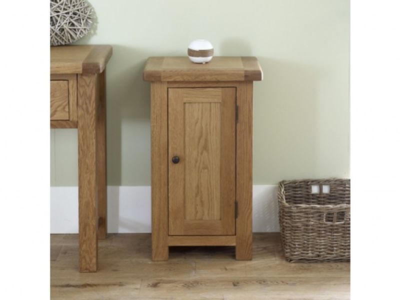 Birlea Malvern Oak 1 Door Cabinet