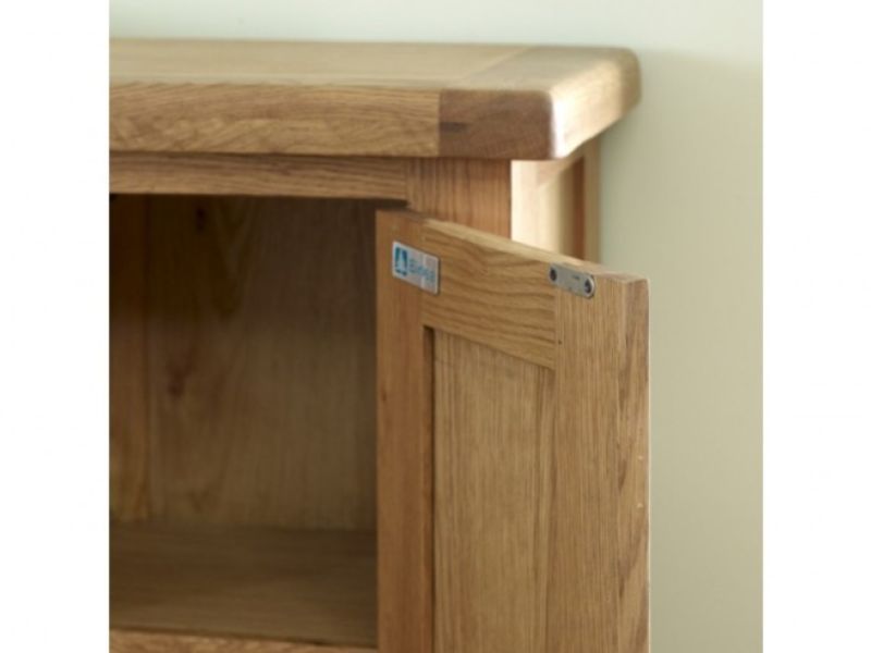 Birlea Malvern Oak 1 Door Cabinet