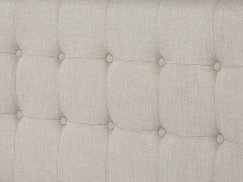 Serene Matilda 4ft6 Double Linen Fabric Bed Frame
