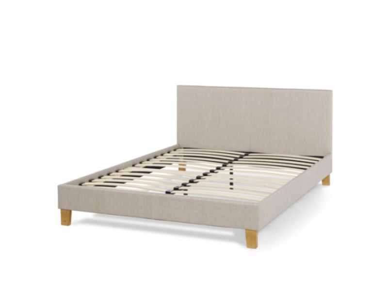 Serene Sophia 6ft Super Kingsize Linen Fabric Bed Frame