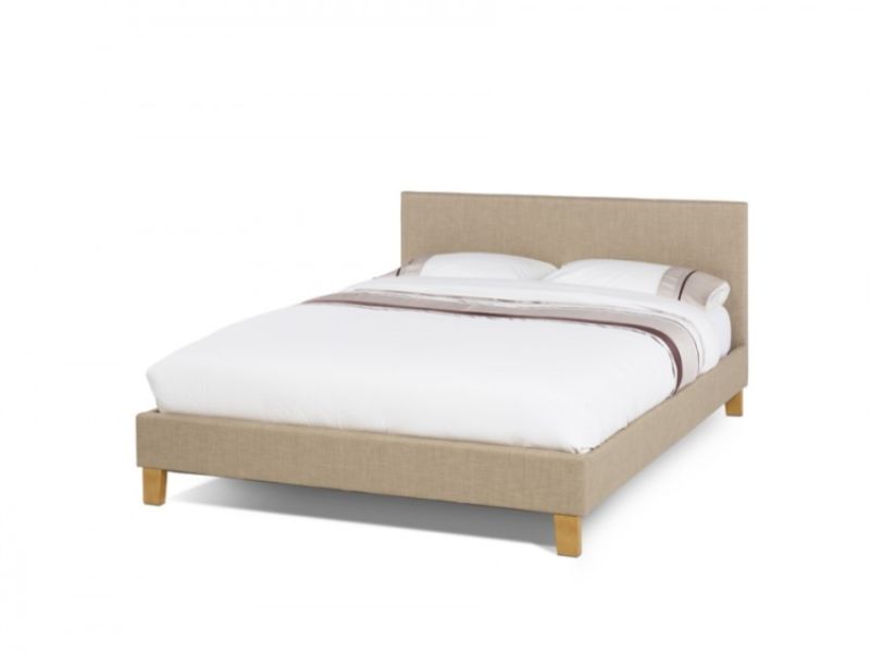Serene Sophia 4ft Small Double Wholemeal Fabric Bed Frame