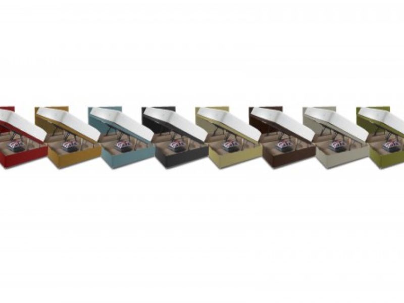Shire Beds 6ft Super Kingsize Side Lift Ottoman Base (CHOICE OF COLOURS)