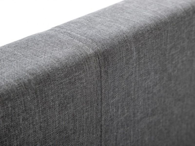 Julian Bowen Rialto 5ft Kingsize Grey Fabric Bed Frame