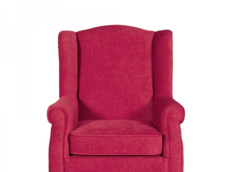 Serene Ayr Red Fabric Chair