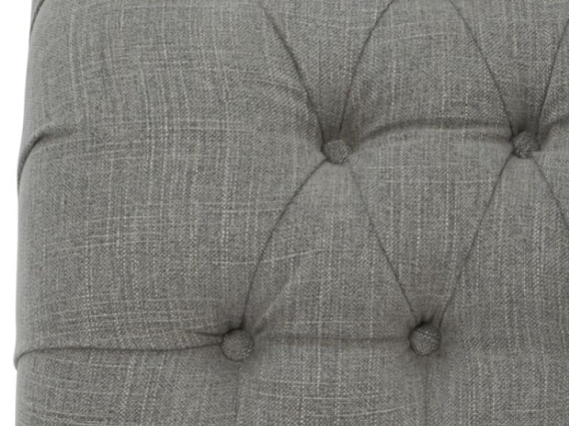 Serene Inverness Grey Fabric Chaise Lounge