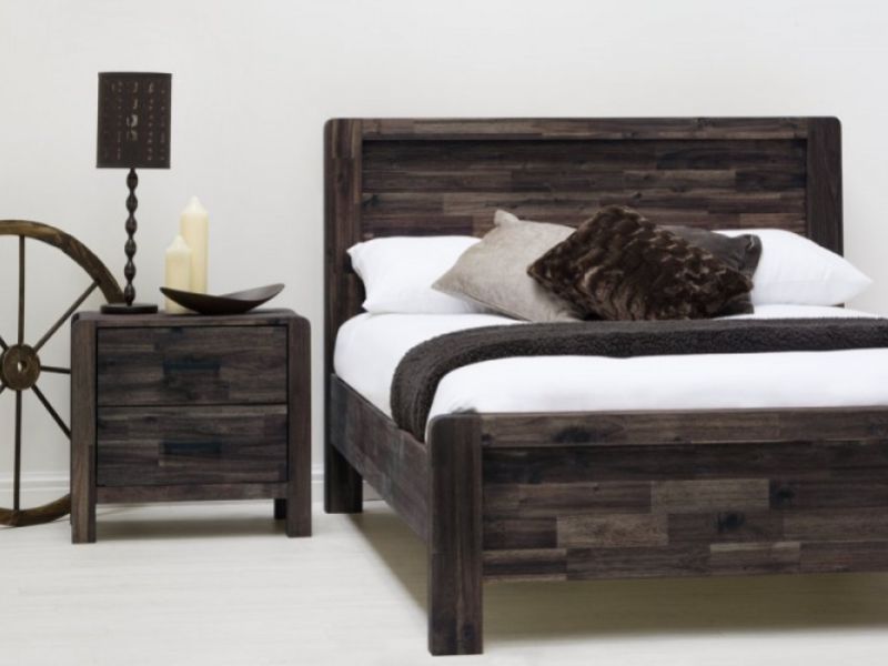 Sleep Design Chester 5ft Kingsize Teak Wooden Bed Frame