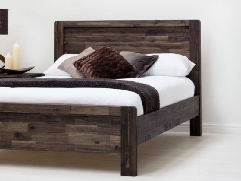 Sleep Design Chester 5ft Kingsize Teak Wooden Bed Frame