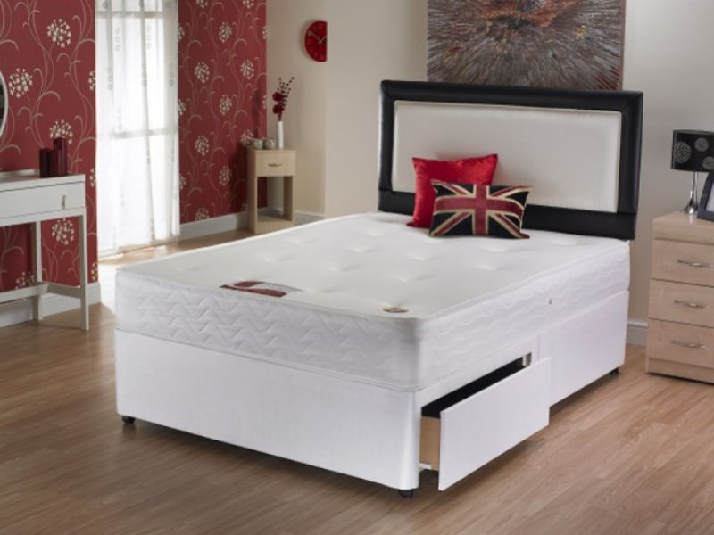 La Romantica Cairo 4ft Small Double Divan Bed