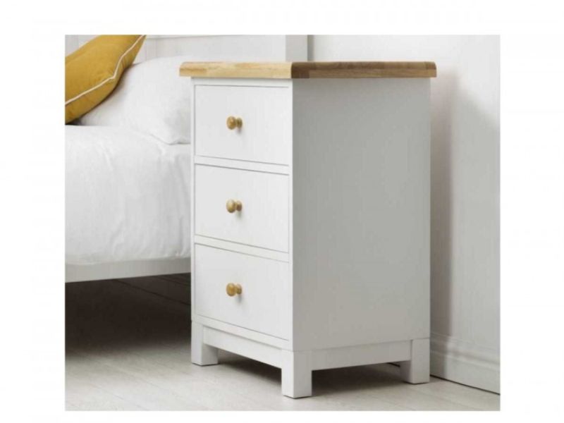 Sleep Design Tatton White Bedside