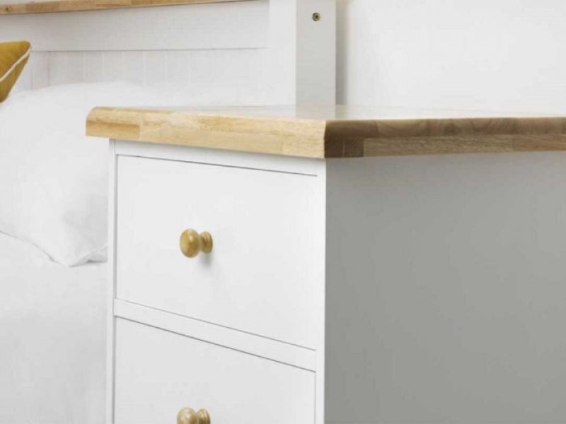 Sleep Design Tatton White Bedside