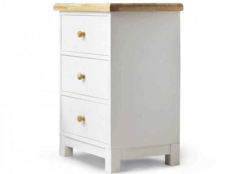 Sleep Design Tatton White Bedside