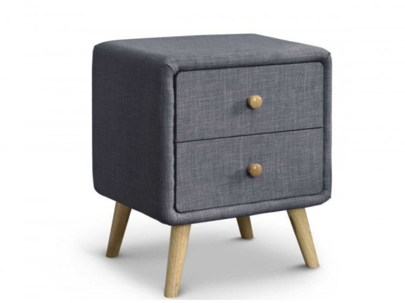 Sleep Design Winchester Charcoal Grey Bedside