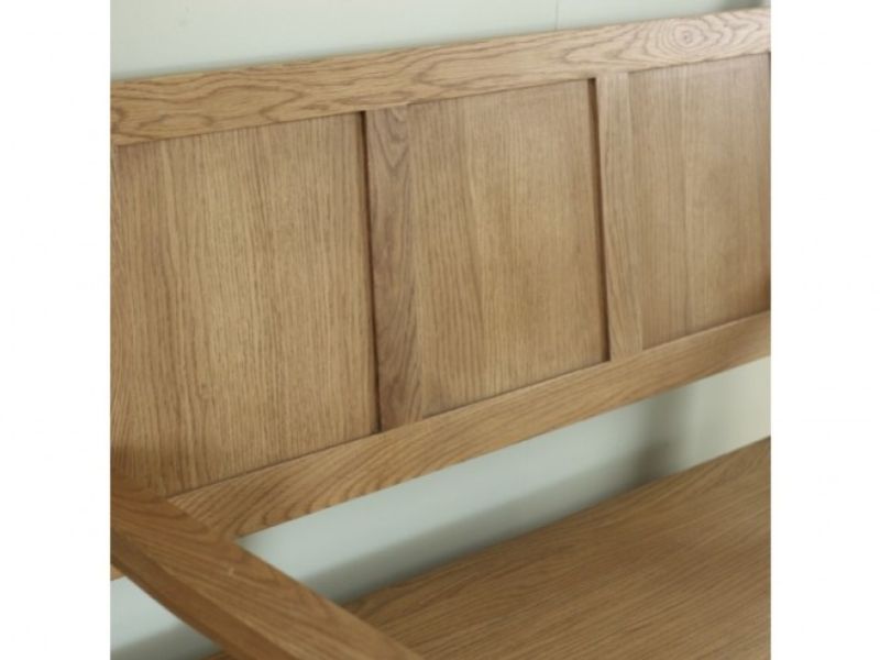 Birlea Malvern Oak Monks Bench