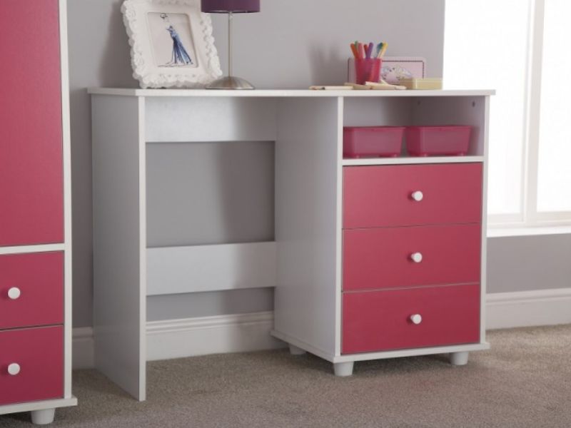 GFW Miami Pink 5 Piece Bedroom Furniture Set