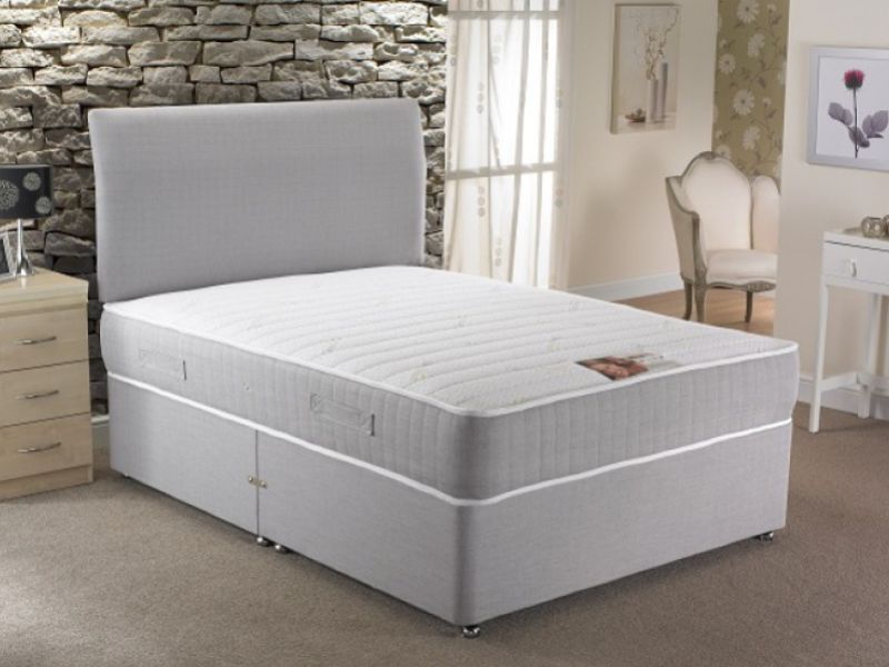 La Romantica Florence 4ft Small Double 1000 Pocket With Latex Divan Bed