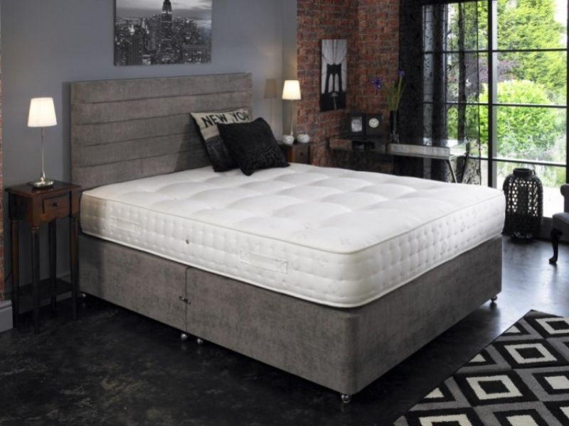 La Romantica Opus 3000 Pocket 6ft Super Kingsize Divan Bed