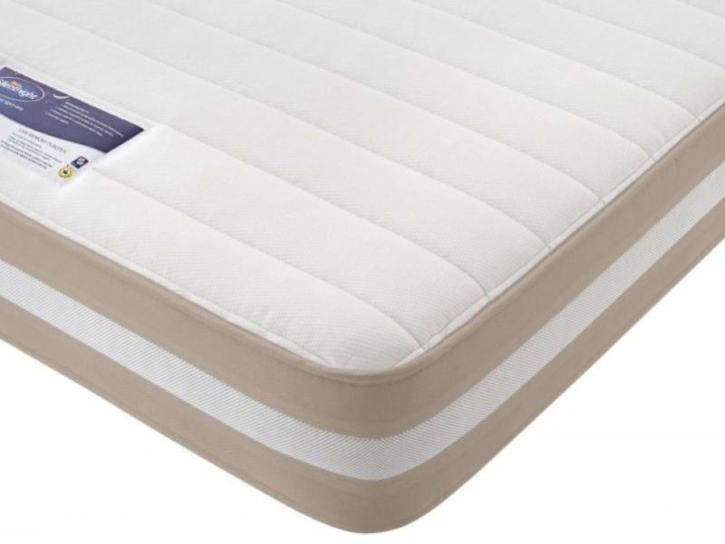 Silentnight Moscow 6ft Super Kingsize 1200 Mirapocket With Memory Divan Bed