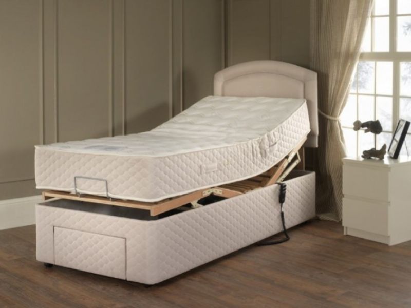Furmanac Mibed Julie 1000 Pocket 4ft Small Double Electric Adjustable Bed
