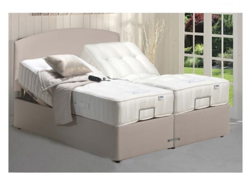 Furmanac Mibed Lewes 5ft Kingsize 1200 Pocket With Memory Electric Adjustable Bed